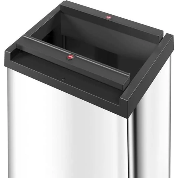 Hailo 'Big-Box Swing L' Mülleimer, Stahlblech, 35 Liter, Weiß – Bild 2