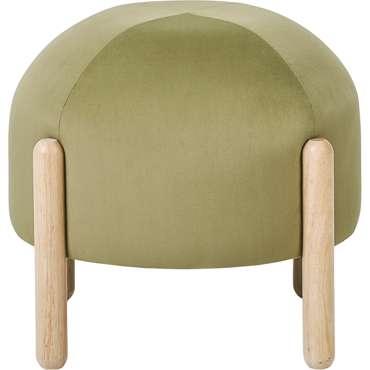 Hocker HELEN Samtstoff Grün – Bild 3