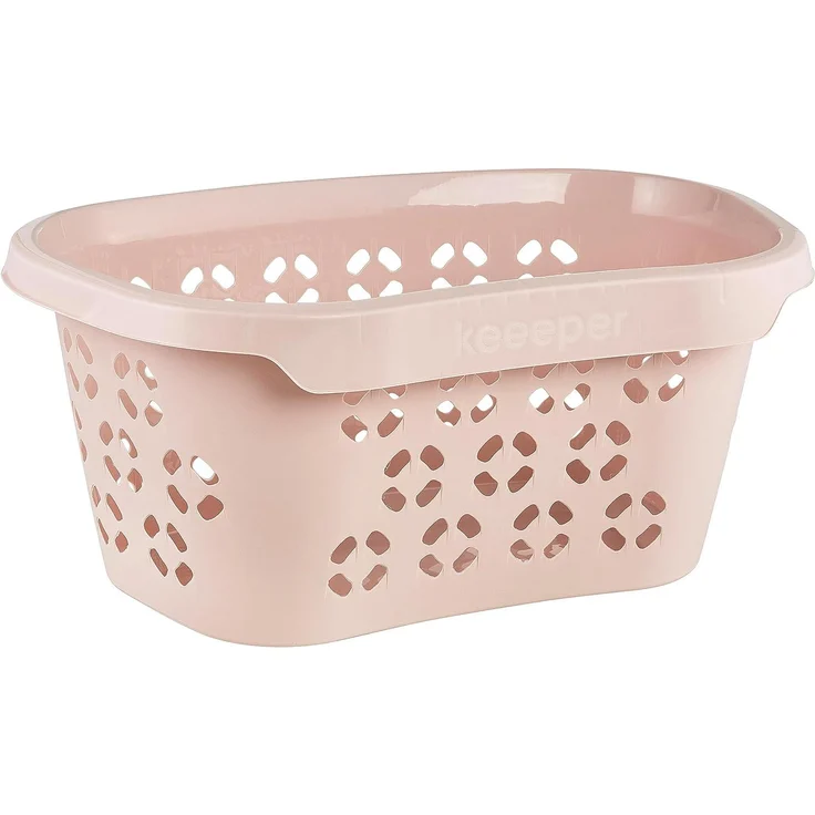 keeeper Wäschekorb anton Breite: 575 mm nordic-pink ergonomische Form Fassungsvermögen: 30 5 Liter Material: - 1 Stück (1009358100000) – Bild 1