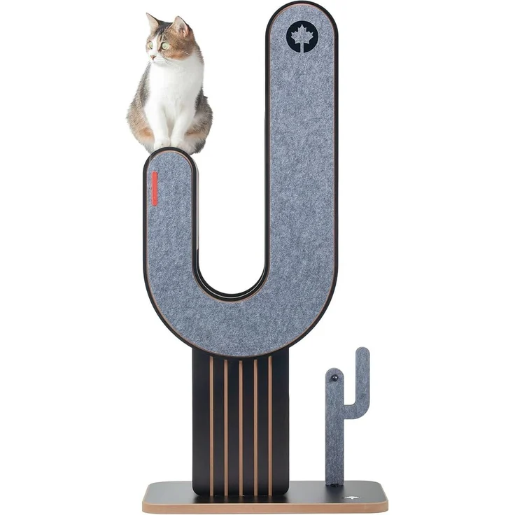 Canadian Cat Company Kratzbrett Kratzmöbel Kaktus, Kratzsäule, Kratzstamm, 50 x 30 x 104,5 cm – Bild 4