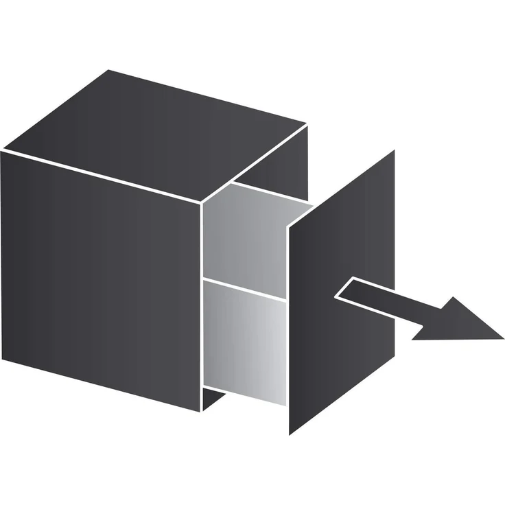 BLANCO 526208 SELECT II 60/2 ORGA Abfallsystem 49 Liter (1x 30 u. 1x 19) für 60 cm Schrankbreite / Frontanbindung – Bild 9