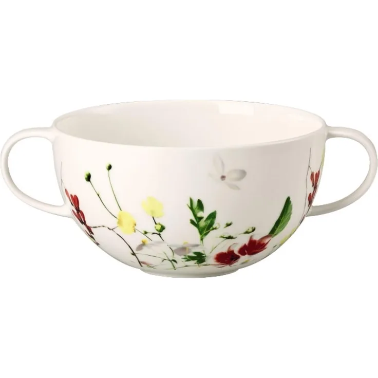 Suppen-Obertasse Brillance Fleurs Sauvages Rosenthal Suppentasse - Mikrowelle geeignet, Spülmaschinengeeignet