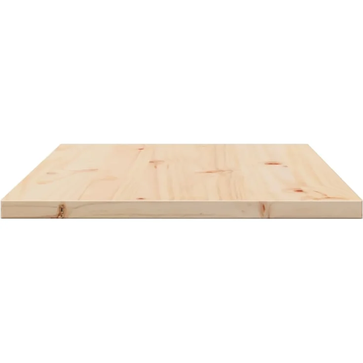 vidaXL Tischplatte 80x50x2,5 cm Rechteckig Massivholz Kiefer 847427 – Bild 5