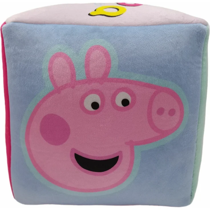 Peppa Pig Würfelkissen Gemütliches Kuschelkissen für kleine Fans – Bild 5