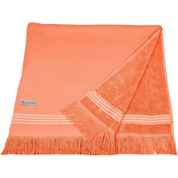 ROSS Hamamtuch Hamam, Hamam Frottier (Packung, 1-St), idealer Begleiter für Strand, Sauna oder Wellnessbereich