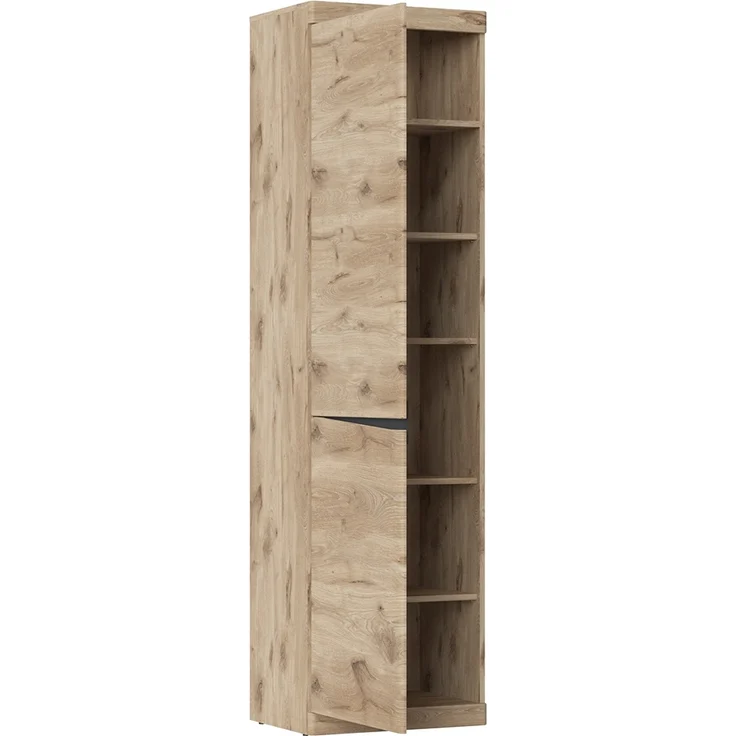 Garderoben Hochschrank modern in Eiche TRIPOLI-129 – Bild 2