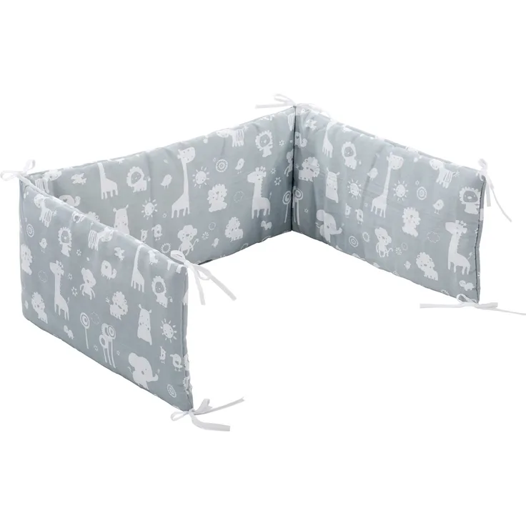 Alvi Nestchen Standard Zootiere puderblau, 180 cm
