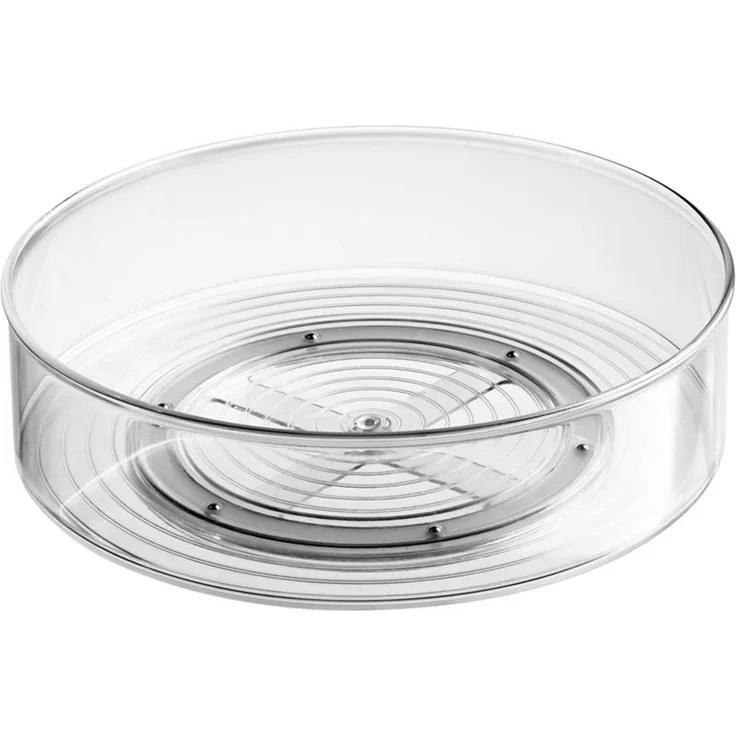 Drehteller Organizer Lazy Susan drehbares Ordnungssystem mDesign Transparent – Bild 1
