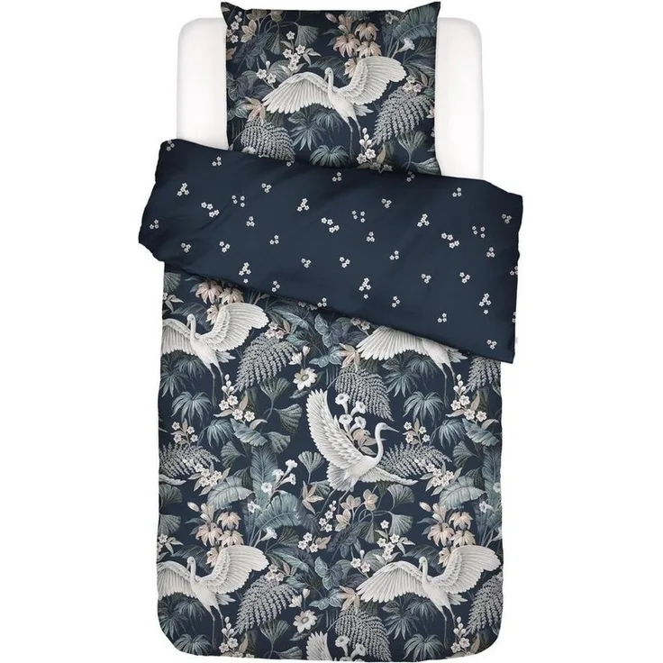 Essenza Bettwäsche Diem, Satin, 2 teilig, mit floralem Muster