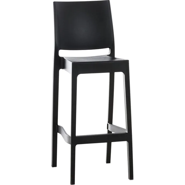 CLP Barhocker Maya Kunststoff,schwarz