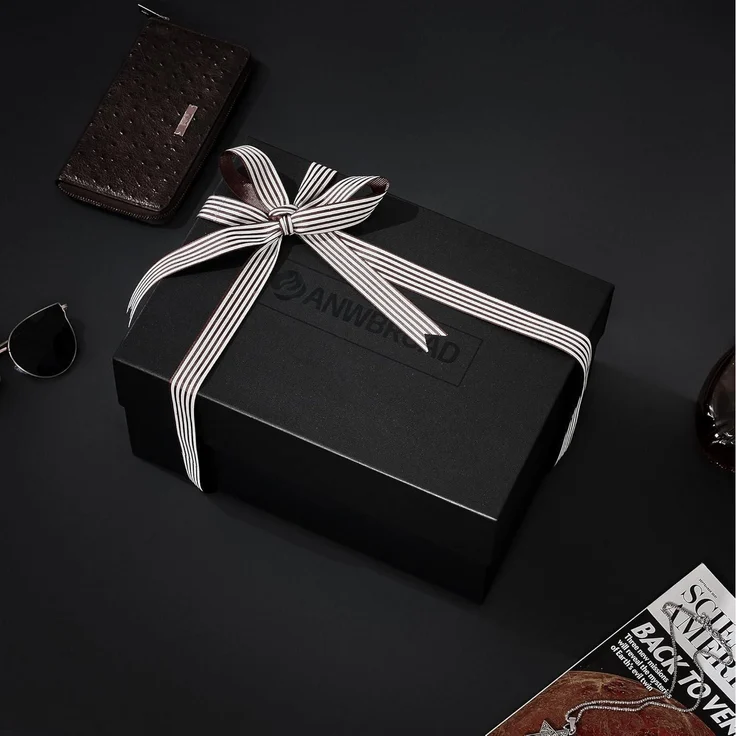 Uhrenbox Herren Watch Box Uhrengehäuse Glasdeckel 2-Tier Organizer UJWB001Y – Bild 8