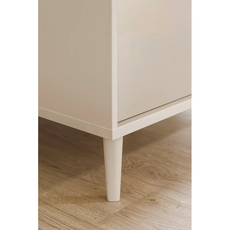 PAIDI Nachtkommode EEFJE in Beige, Schublade mit Soft-Close, verschiedene Ausführungen (B/H/T ca. 48/43/41cm), moderner und langlebiger Nachttisch aus Holz, geprüfte Qualität – Bild 4
