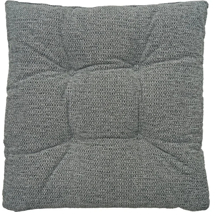 Stuhlkissen PEPPER stahl LBH 45x45x6 cm grau