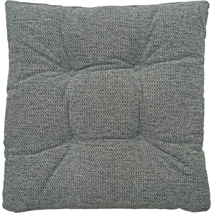 Stuhlkissen PEPPER stahl LBH 45x45x6 cm grau