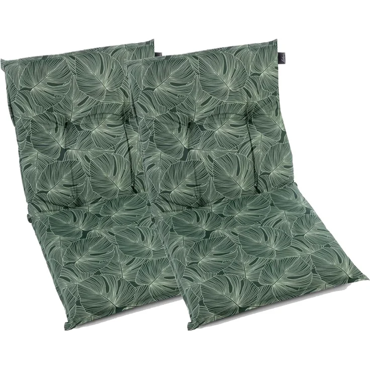 Gartenstuhlauflagen Hochlehner Niederlehner I Extra 8cm Dicke Sitzauflagen I Made in Europe I Stuhlauflage für Gartenstuhl I Polster für Gartenmöbel I hoher Komfort