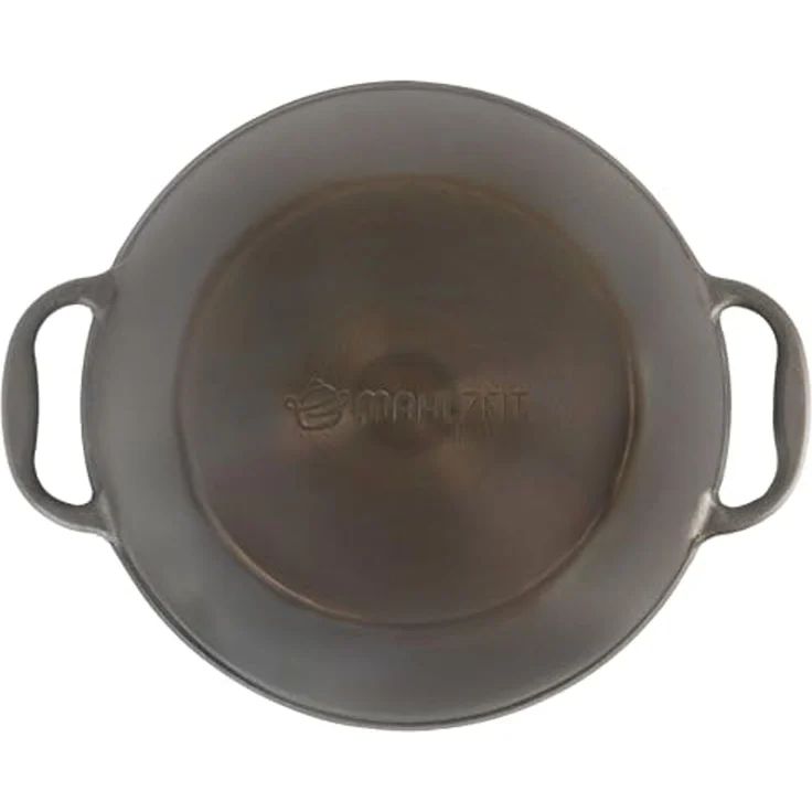 Mahlzeit Paellapfanne poliert, Ø 35 cm, Gusspfanne, Paella Pfanne, Bratpfanne, Gusseisen – Bild 6