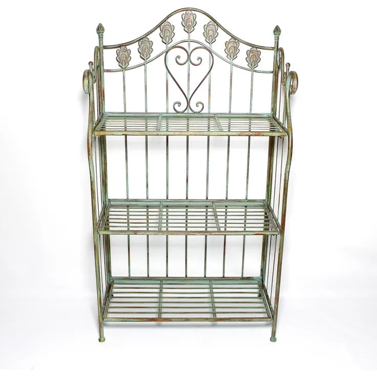 Regal "Pfauenauge" Ablageregal Allzweckregal Getränkeregal Gartenregal Badregal