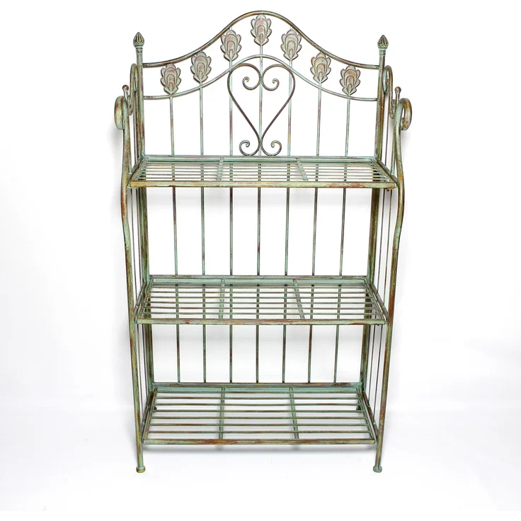 Regal "Pfauenauge" Ablageregal Allzweckregal Getränkeregal Gartenregal Badregal – Bild 1