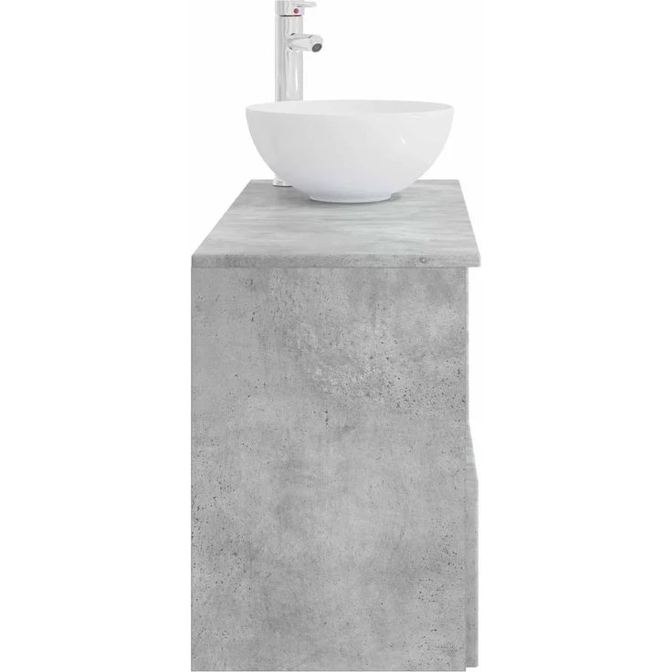 vidaXL Badezimmerschrank-Set 2 stk. Betongrau 79,5 x 41 x 80 cm 3404037 – Bild 5