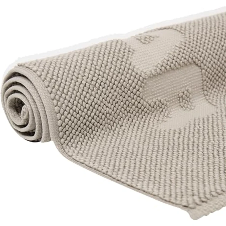 Badematte SANSIBAR PEBBLE LB 50x80 cm braun Badteppich Badvorleger Duschvorleger Duschmatte Badeteppich – Bild 4