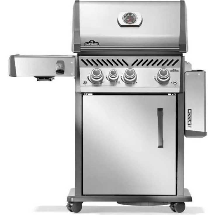 Napoelon Rogue Pro 425, SIZZLE ZONE Seitenbrenner, Edelstahl – Bild 4