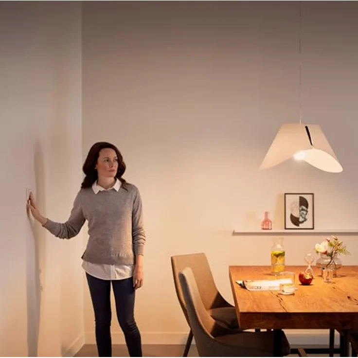Philips LED Classic E27 Lampen 6-er Pack (75 W), matte LED Lampen mit warmweißem Licht, energiesparende Lampen mit langer Nutzlebensdauer, neue Generation – Bild 5