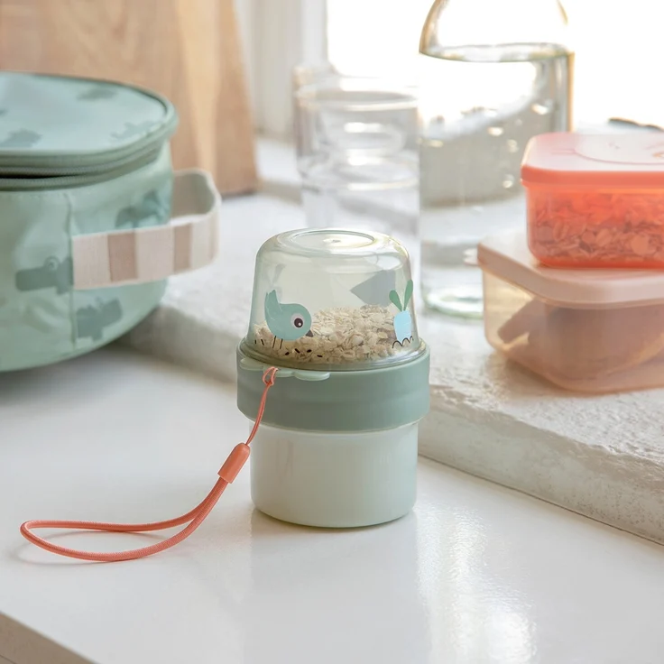 Snack-Behälter To go 2-way S Birdee Sand – Bild 5