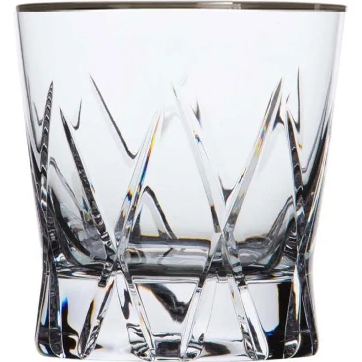 Whiskyglas Kristall London Platin clear (10 cm)