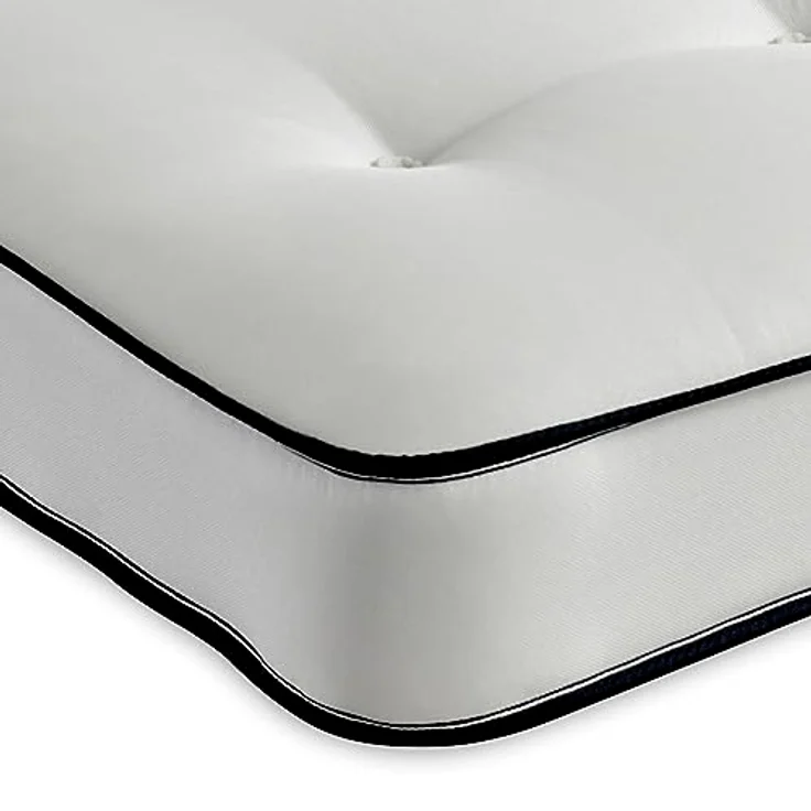 eXtreme comfort ltd Damask Essentials Double Life kleine Einzelbettmatratze (75x190 cm), doppelseitig getuftete Federkernfederung, schaumfreie Komfortfüllung, leicht zu reinigender Damastbezug – Bild 2