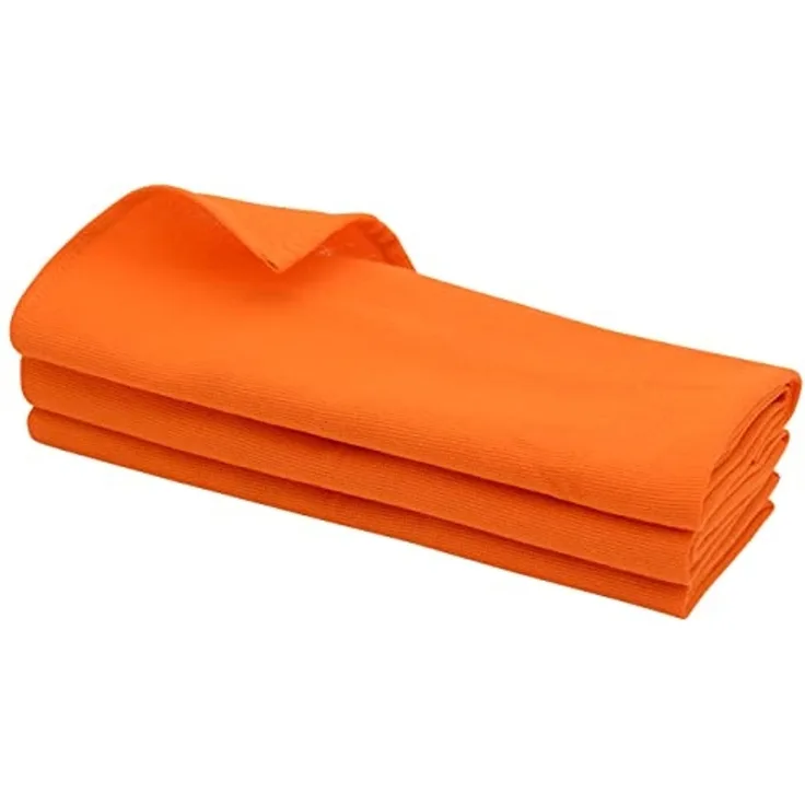 Engelland Geschirrtuch Küchentuch, (Vorteils-Set, 3-tlg, Rippenstruktur), 100 % Baumwolle, integrierte Aufhängeschlaufe, 70 x 50 cm, saugfähig