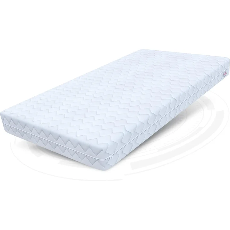 FDM PICCHI Schaumstoffmatratze 140x190 cm Matratze 12 cm Höhe Härtegrade H3 (Mittelhart) Polyurethanschaum Zweiseitig Bezug Abnehmbar Waschbar – Bild 8