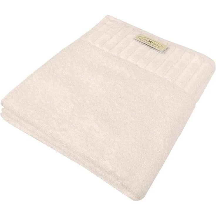 Gästetuch uni creme, 30 x 50 cm – Bild 4