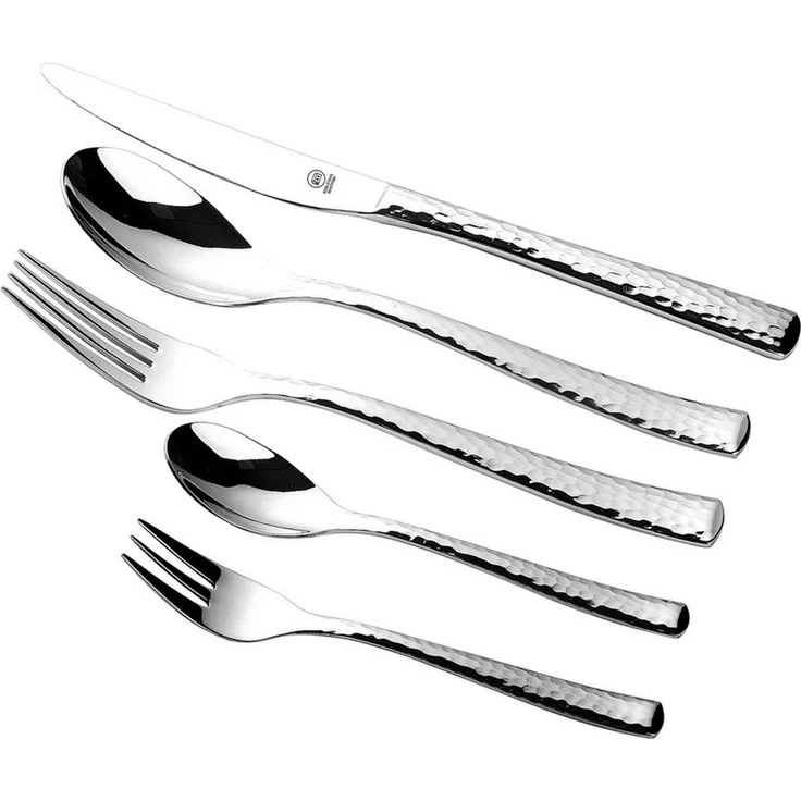 Carl Schmidt Sohn Besteck-Set STERN 30-teiliges (30-tlg), 6 Personen, Edelstahl 18/10, Praktisches Komplett-Set für den täglichen Gebrauch – Bild 1