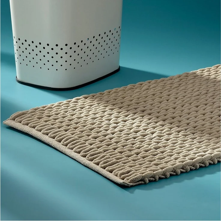 kela Badematte Marie, Höhe 2 mm, 70%recyceltesPES, 30%Baumwolle – Bild 1
