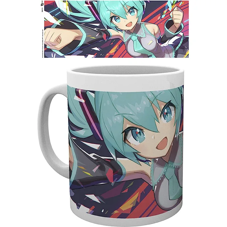 GB eye Ltd Miku, Dynamic Hatsune, Tasse, Keramik, Verschiedene, 15 x 10 x 15 cm