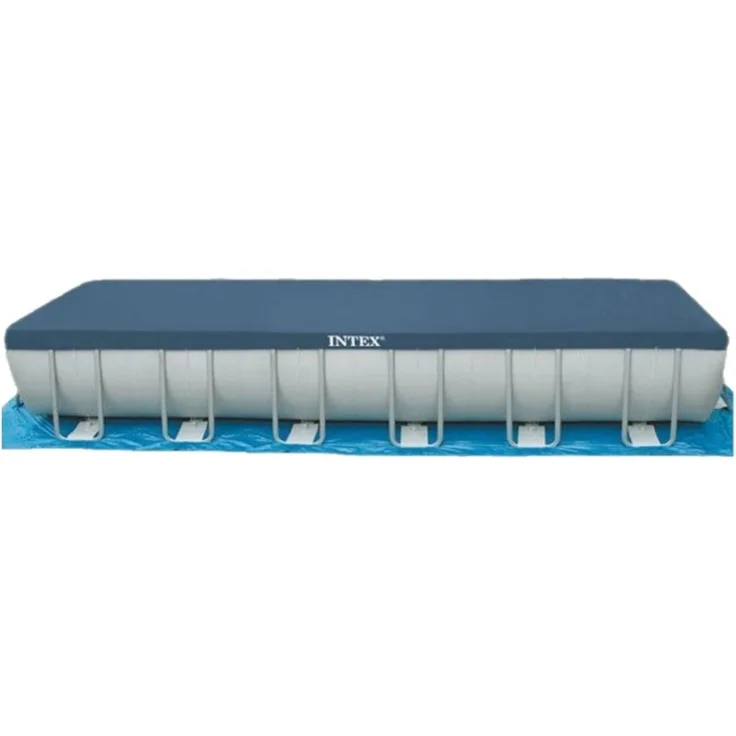 Intex Abdeckplane für Frame Pool, blau, 732x366 cm