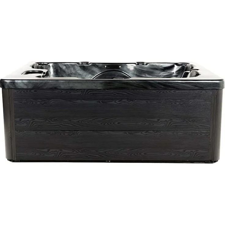 HOME DELUXE Outdoor-Whirlpool 'Black Marble Pure', 210 x 160 cm, für 3 Personen – Bild 5
