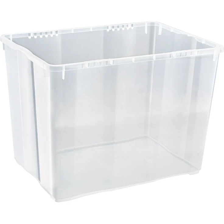 Gardissimo 10er-Set Aufbewahrungsbox Klarsichtbox Belüftung stapelbar 20L – Bild 4
