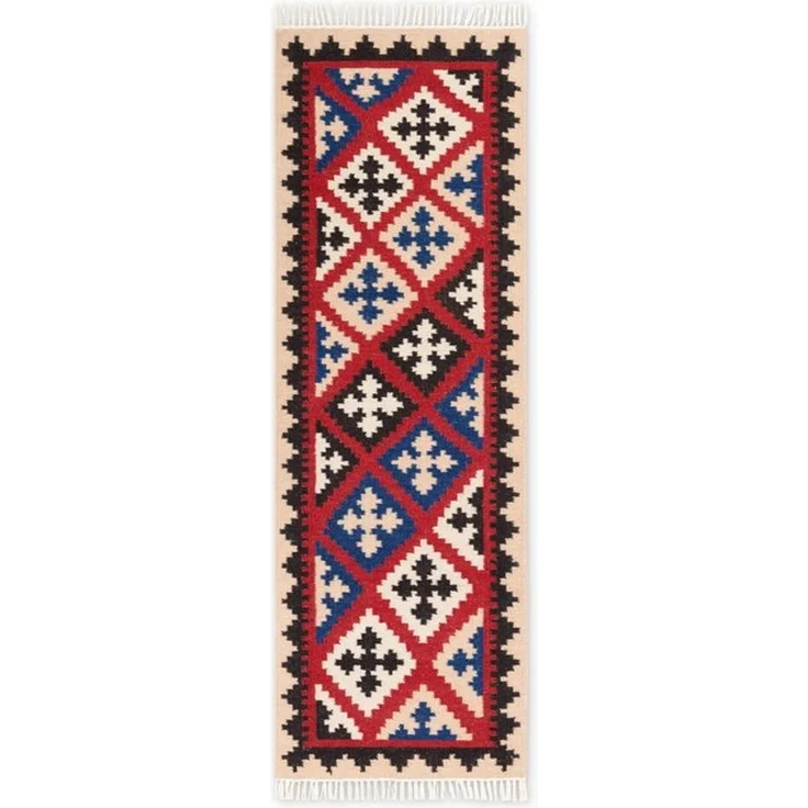 HANSE Home Teppich Kelim Rami, rechteckig, Höhe: 3 mm, Wolle, Baumwolle, Natur, Handgewebt, orientalisch, Boho, traditionell – Bild 4