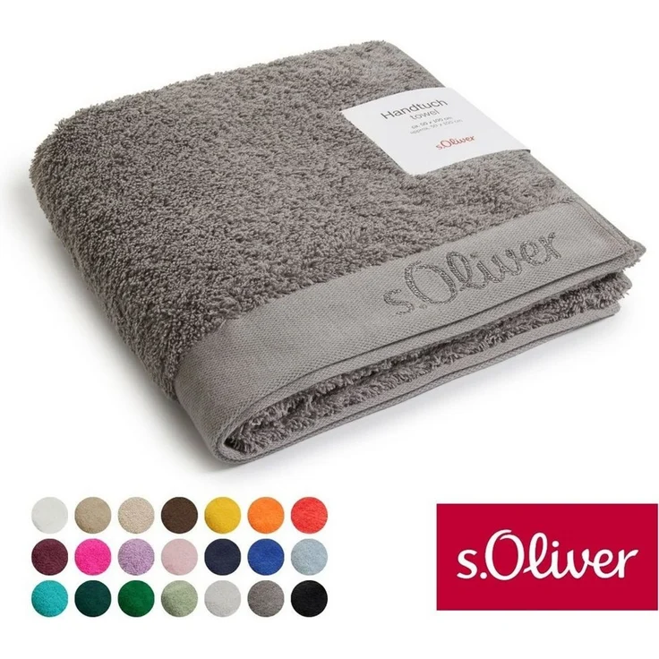 s.Oliver Handtuch s. Oliver Handtuch, Walkfrottier (1-St), besonders weich und saugfähig – Bild 1