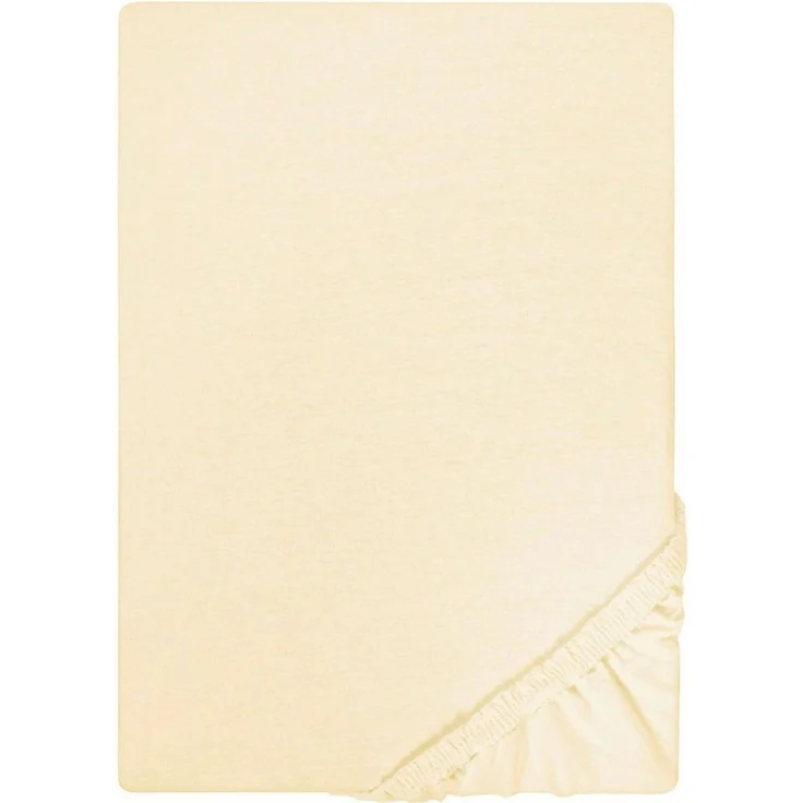 Castell Jersey-Stretch-Spannbetttuch, Gelb, 1x 180x200 cm - 200x200 cm, 180x200 cm – Bild 5