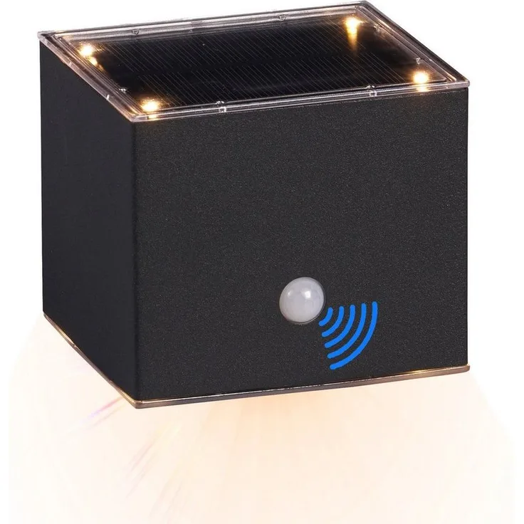 Northpoint LED Solarleuchte LED Solar Wandleuchte mit Bewegungsmelder Up & Down-Technik
