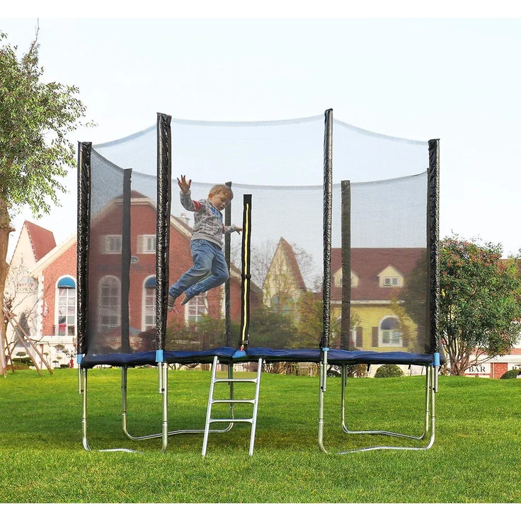 Songmics Sicherheitsnetz für Trampolin, für 8 Stangen, Ø366cm – Bild 2