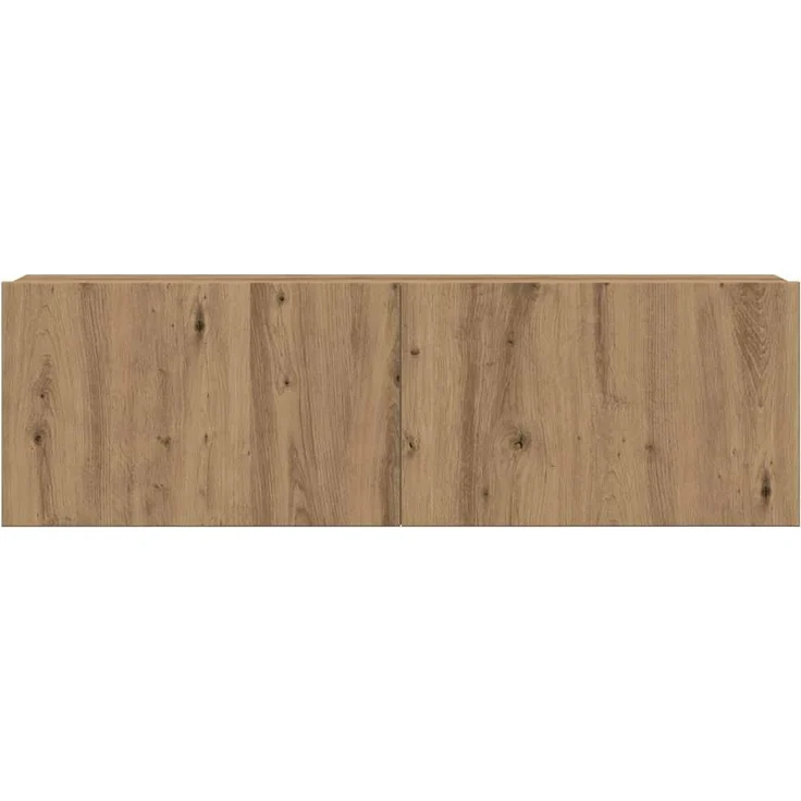 vidaXL 6-tlg. TV-Schrank-Set Wandmontage Artisan-Eiche Holzwerkstoff 3329150 – Bild 4