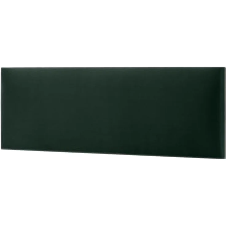 DecoNest Wandkissen, Wandpolsterung, Wanddekoration, Bettkopfteil, 3D-gepolstertes Wandpaneel 90 x 15 cm Flaschengrün – Bild 8
