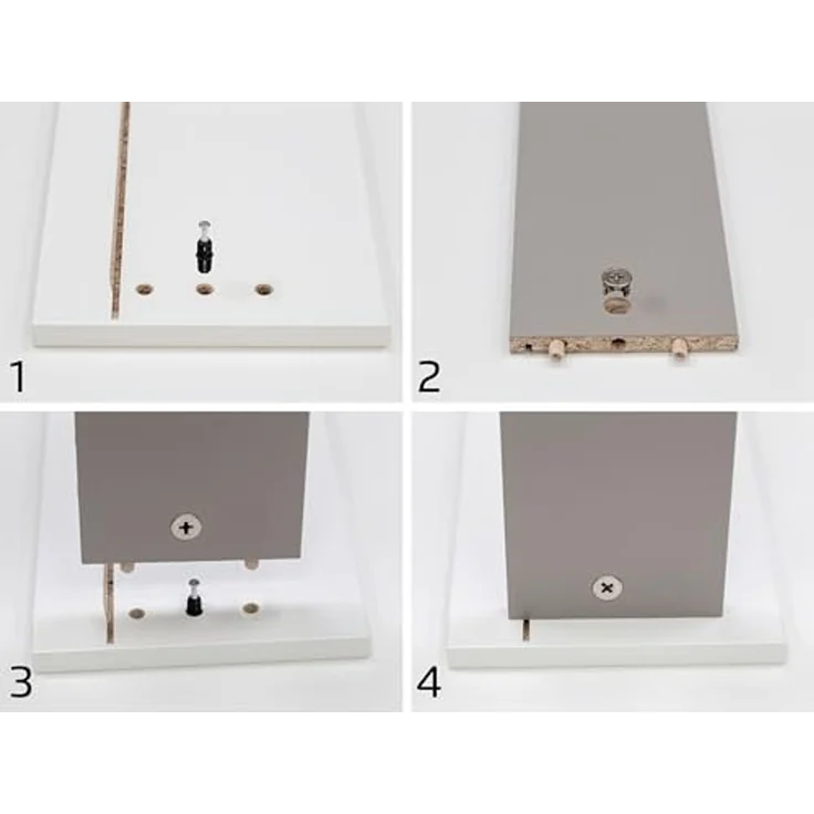 Rauch Möbel Alabama, Kommode für Schlafzimmer, Kinderzimmer, Garderobe, Flur, 3-türig, mit 3 Schubladen, SOFT-CLOSE-Fuktion, Farbe Weiß Hochglanz/Eiche Artisan, Holz, Griff Alufarben, Maße 120 x 81 x 42 cm – Bild 7