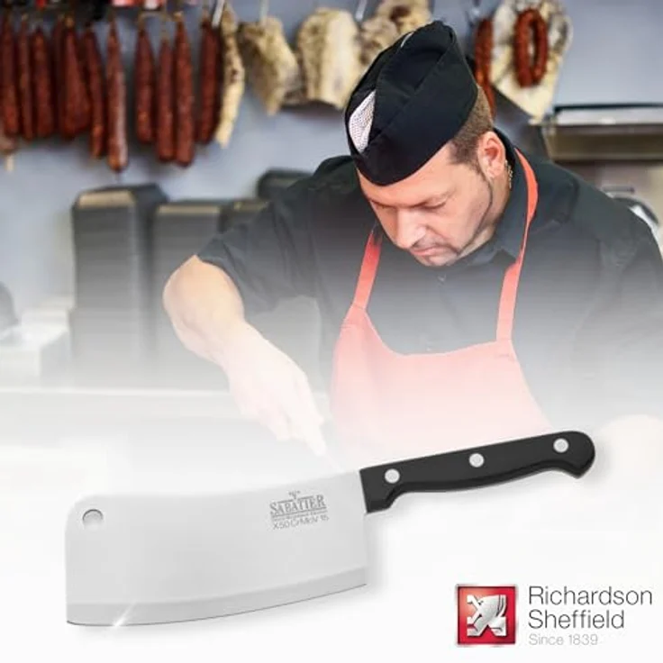 Richardson Sheffield V SABATIER Hackmesser – Bild 6