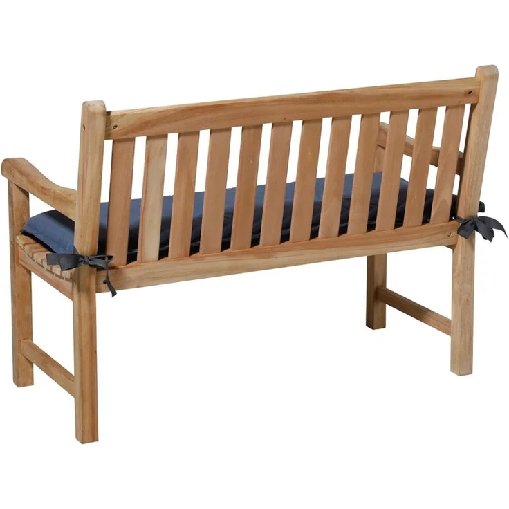 Allibert Basic kobalt blau Auflage zu Bank 150 cm 50% Baumwolle / 50% Polyester – Bild 4