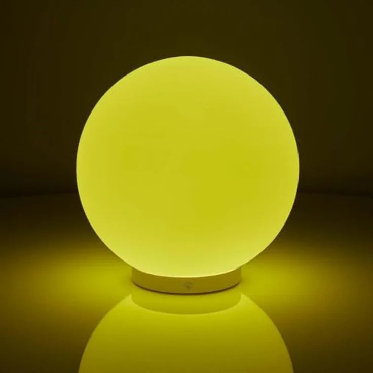 NEDIS SmartLife Stimmungslicht Wi-Fi, Rund, 360 lm, RGB/Warm bis kühlweiß, 2700-6500 K, 5 W, Glas, 1 Stück – Bild 4