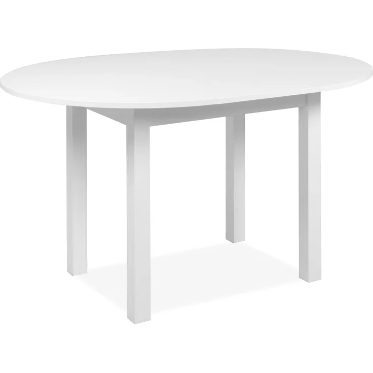 Esstisch >Coburg< in weiß - 100x76x100cm (BxHxT)
